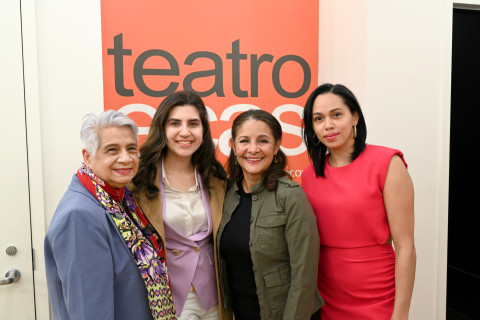 Betty Bernal, Board Member; Yamile De Lisi, Project Manager/ Brewster Thornton Group Architects; Francis Parra, Founder; Margaret Brassard - Board Member